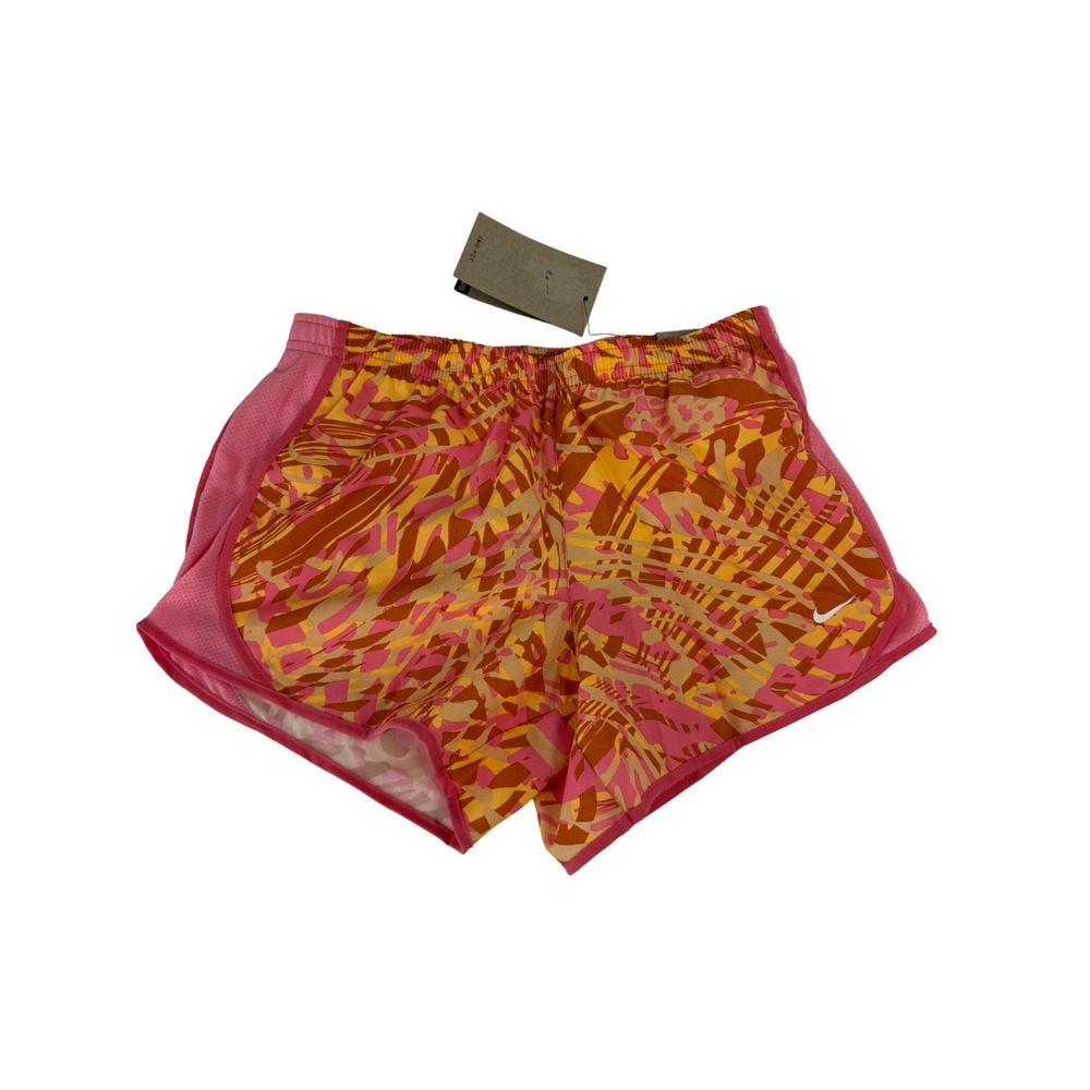Nike Dri-FIT Tempo Girls Youth Shorts Pink/Orange Size L Large DX4983-815 New